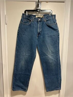 VTG Gap Relaxed Fit Y2K Jeans Sz:36x32 Cotton Workcore Durable Mall Brand.